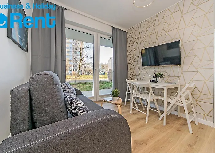 Apartamento Glow Apartments, Apartmenty Nowa Leborska Gdańsk