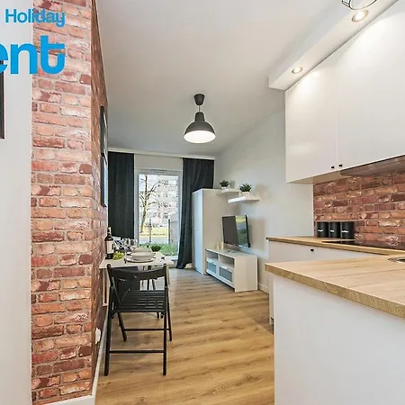 Glow Apartments, Apartmenty Nowa Leborska Lägenhet Gdańsk